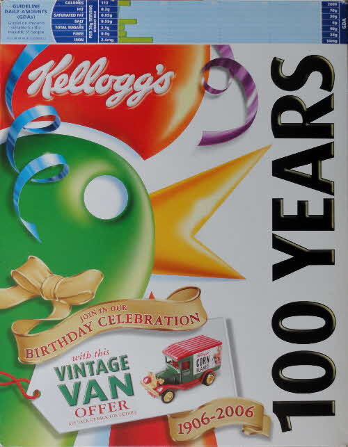 2006 Cornflakes 100th Anniversary of Breakfast - Van offer  (1)