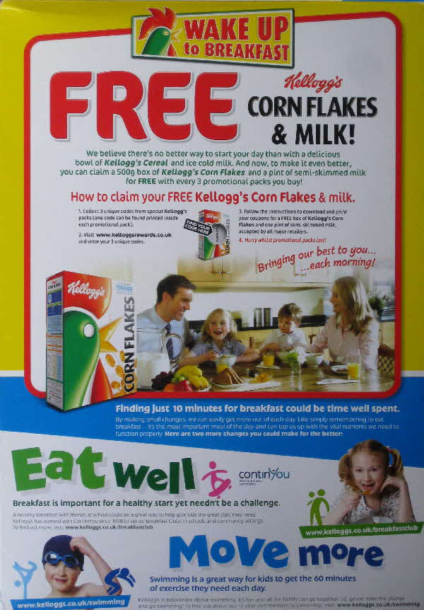2010 Cornflakes Free Cornflakes & Milk
