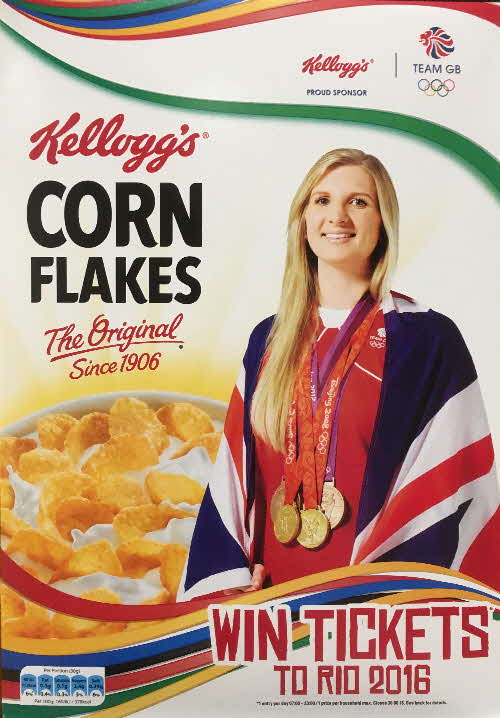 2016 Cornflakes Win Rio Olympic Tickets - Rebecca Adlington (1)