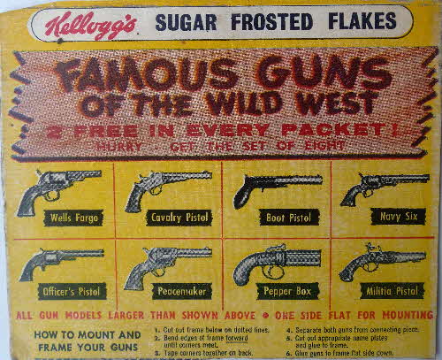 1957 Frosties Famous Guns of the Wild West1