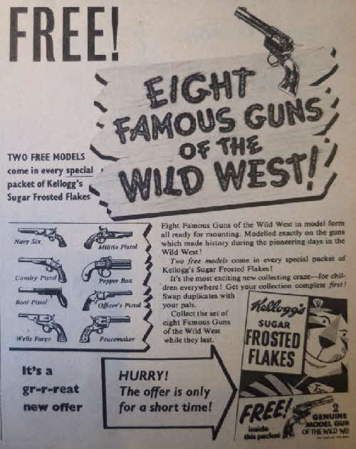 1957 Frosties Famous Guns of the Wild West2