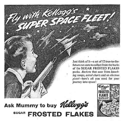 1955 Frosties Super Space Fleet