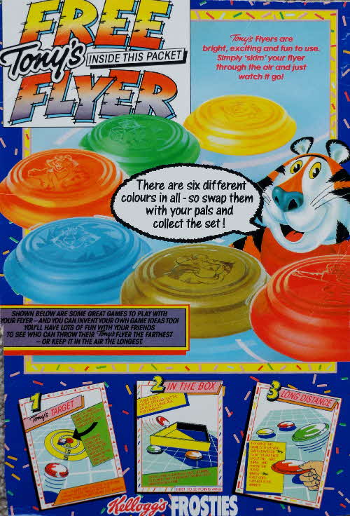 1989 Frosties Tonys Flyer