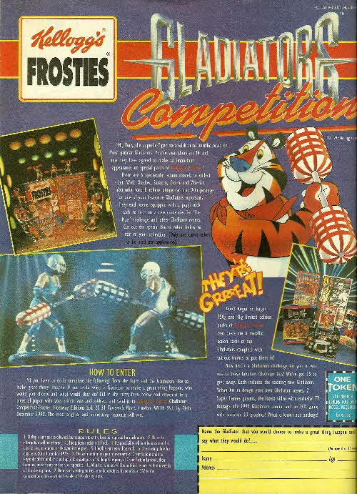 1994 Frosties Gladiators Competition
