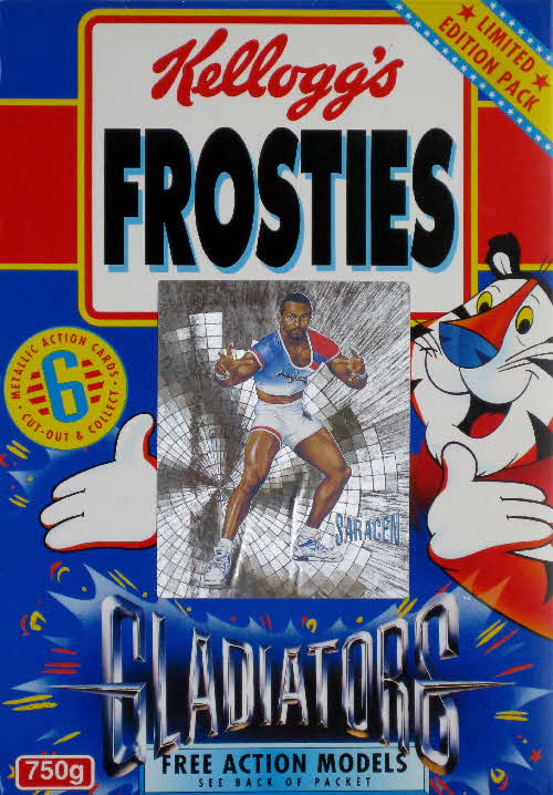 1995 Frosties Gladiators Action Cards Saracen