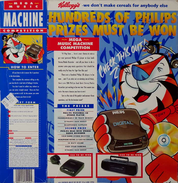 1993 Frosties Mega Music Machine Competition