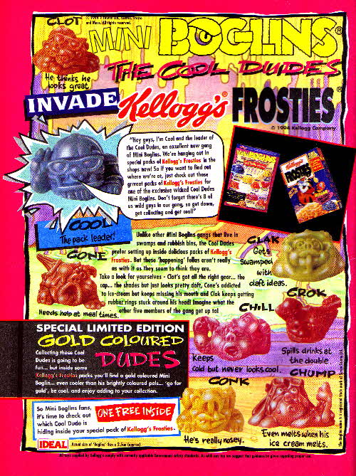 1994 Frosties Mini Boglins