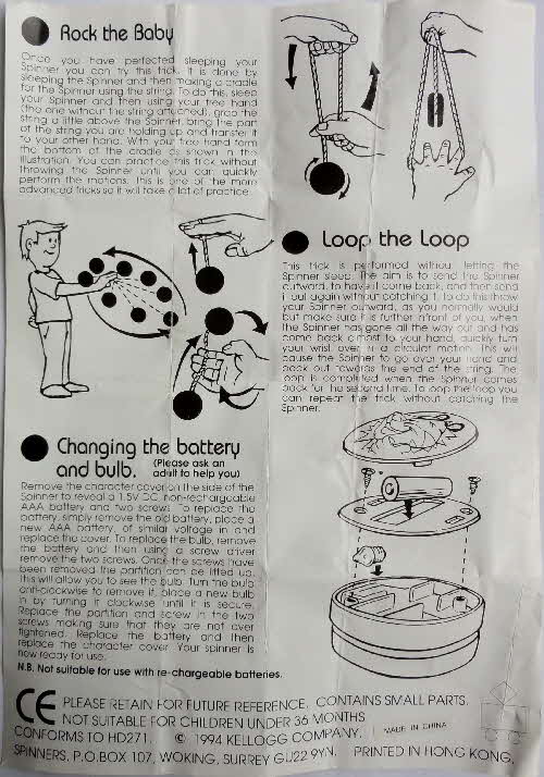 1994 Frosties Sonic Spinners instructions (3)