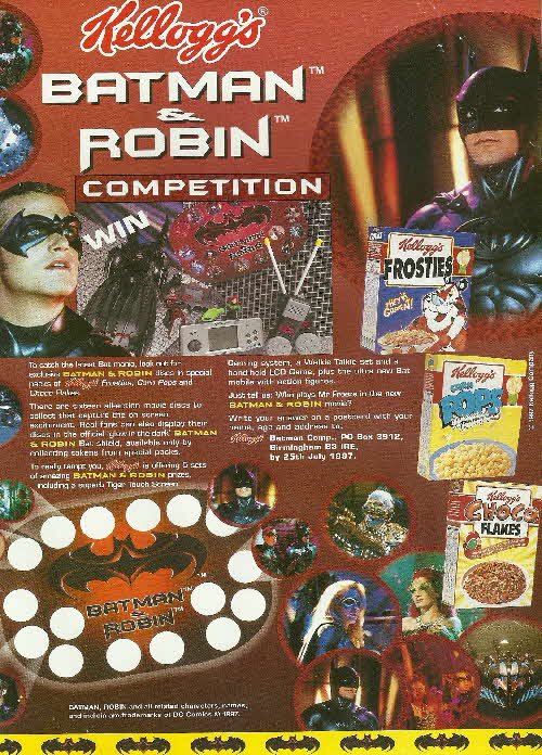 1997 Frosties Batman & Robin Discs (1)
