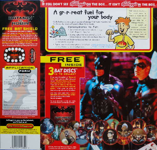 1997 Frosties Batman Discs