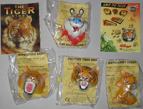 1996 Frosties Eye of the Tiger Badges1