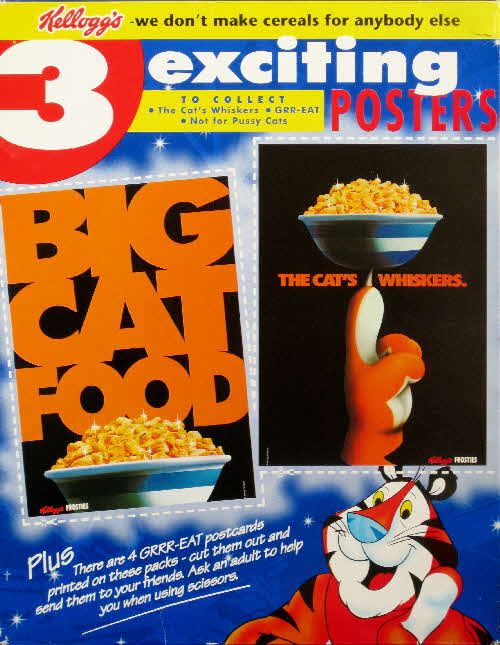 1996 Frosties Exciting Poster & Postcards - Double pack (2)