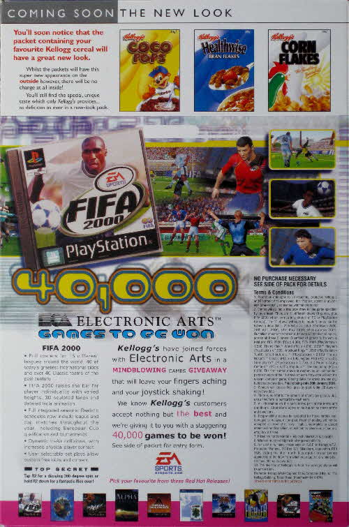 2000 Frosties EA Games to Be Won Fifa