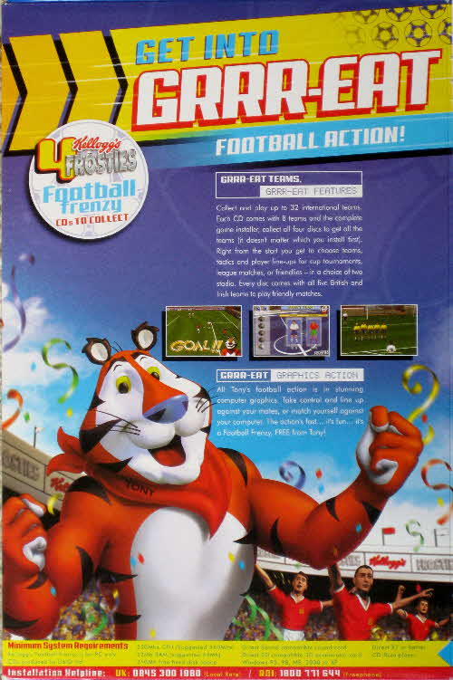 2002 Frosties Football Game CD Rom (2)