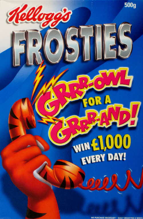 2001 Frosties Growl for a Grand front