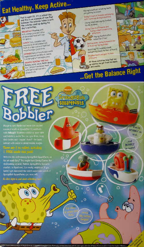2004 Frosties Spongebob Squarepants Bobbler