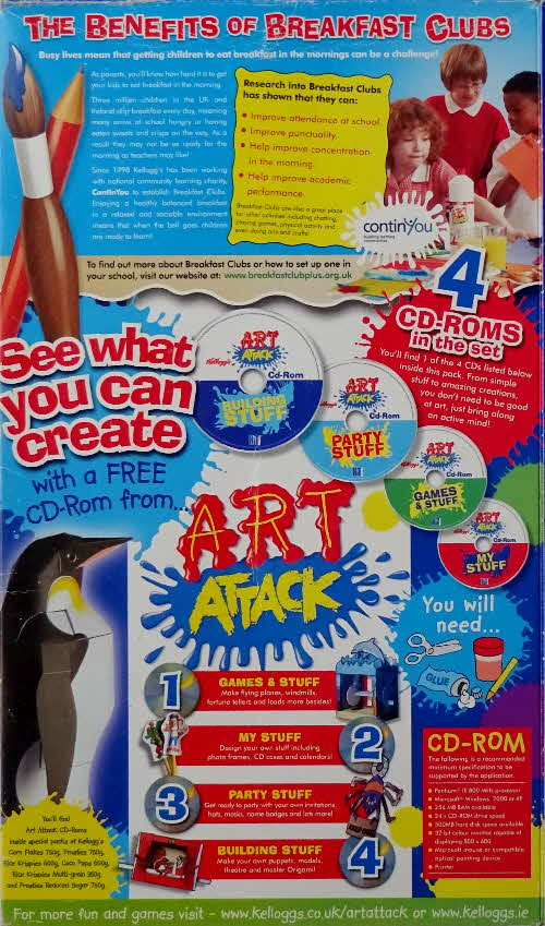 2006 Frosties Art Attack CD Rom (2)