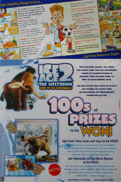 2006 Frosties Ice Age 2 Competition