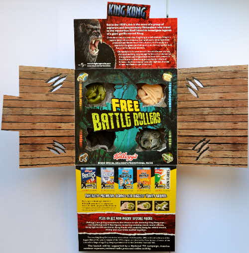 2005 Kelloggs Promotional King Kong Battle Rollers (2)