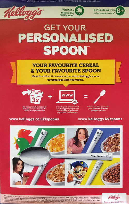 2015 Frosties Personalised Spoons (1)