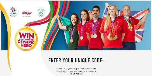 2016 Coco Pops Win an Olympic Hero Enter Code
