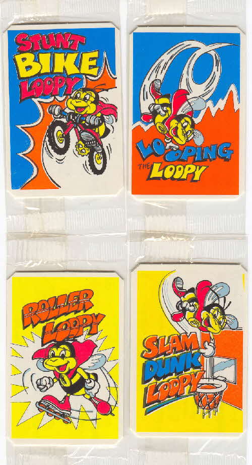 1992 Honey Nut Loops Mega glow stickers