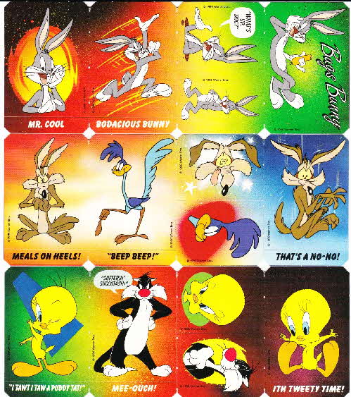 1996 Honey Nut Loops Looney Tunes Memory game 1 (2)