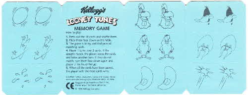 1996 Honey Nut Loops Looney Tunes Memory game 2 (1)