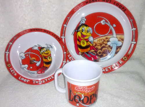 1997 Honey Nut Loops Breakfast Set 5