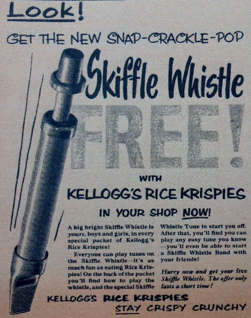 1957 Rice Krispies Skiffle Whistle 3