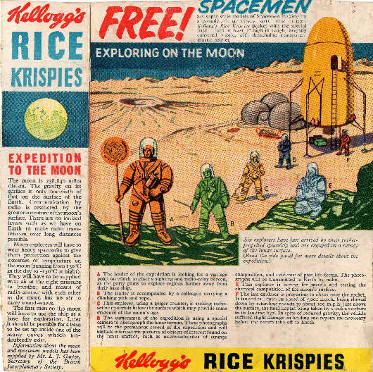 1960 Rice Krispies Spacemen