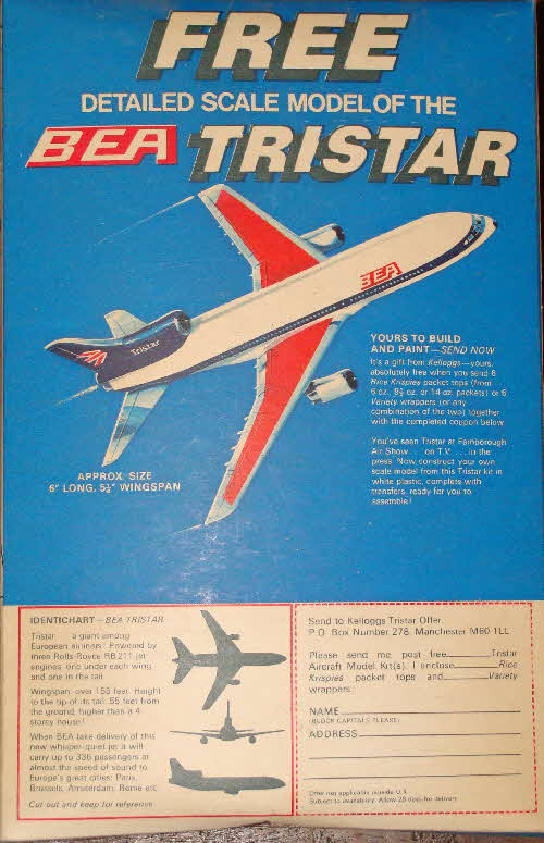 1973 Rice Krispies BEA Tristar Model (2)