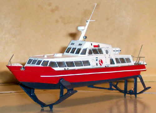 1974 Rice Krispies Hydrofoil Model made