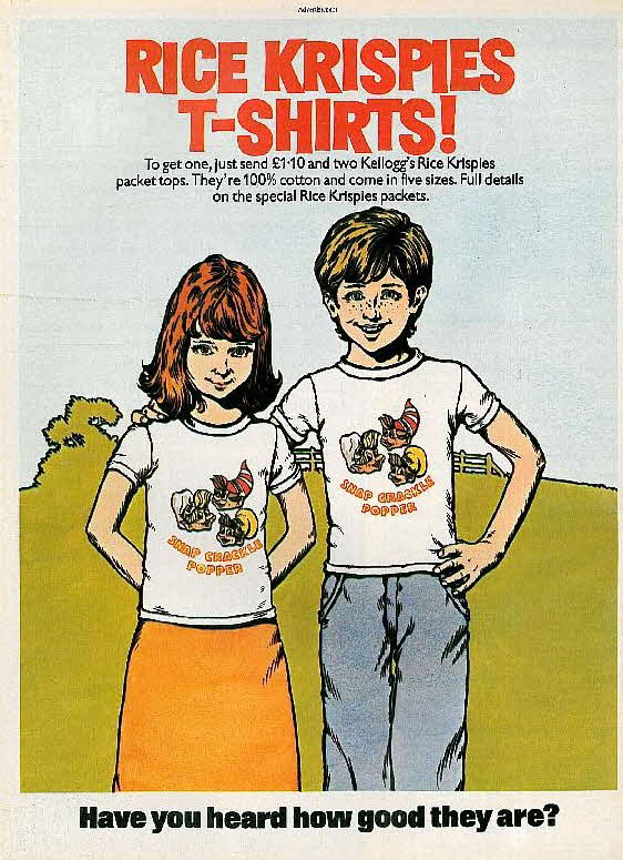 1976 Rice Krispies T Shirts