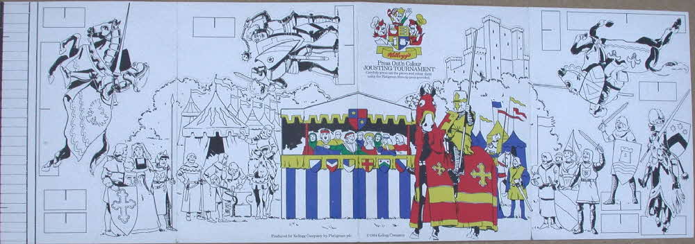1984 Rice Krispies Heraldry Stamp send away colouring set (4)