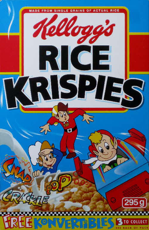 1995 Rice Krispies Konvertables front plane