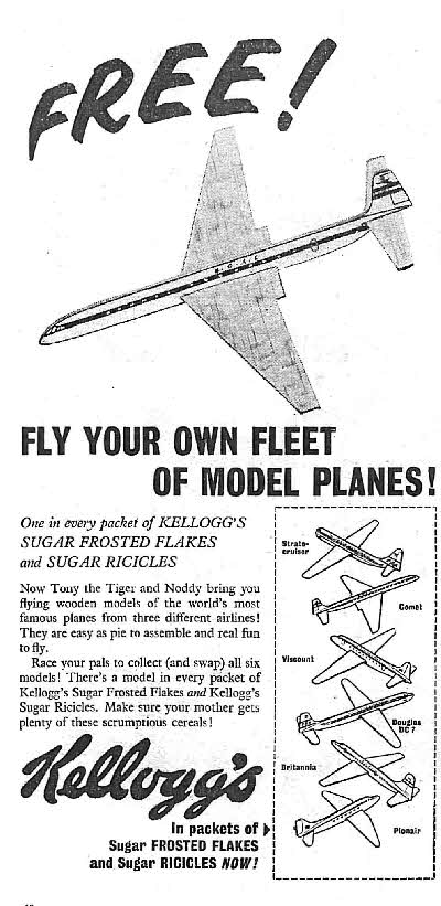 1956 Ricicles Model Wooden Planes 2