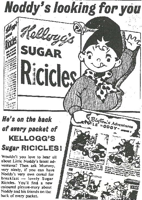 1957 Ricicles Noddy Adventures (1)