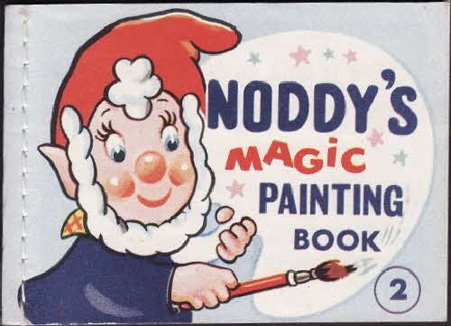 1965 Ricicles Noddys Magic Painting Book  No 2