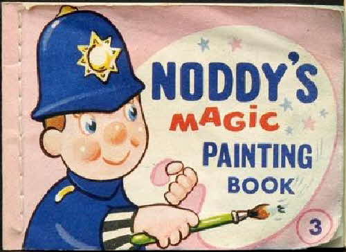 1965 Ricicles Noddys Magic Painting Book No 3