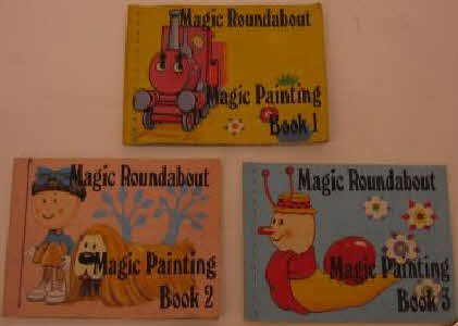 1969 Ricicles Magic Roundabout Painting Book (betr)