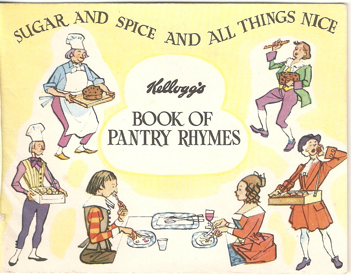 1961 Ricicles Nursery Rhymes Books - Pantry 9