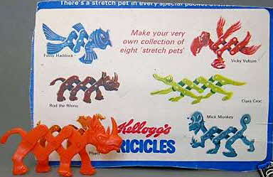 1970s Ricicles Stretch Pets (betr)