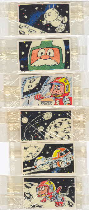 1989 Ricicles Capt Rick space stickers