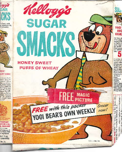 1963 Magic Moving Pictures issued with Kelloggs Sugar Smacks