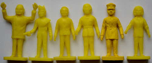 1966 Sugar Smacks Thunderbird Figures - yellow