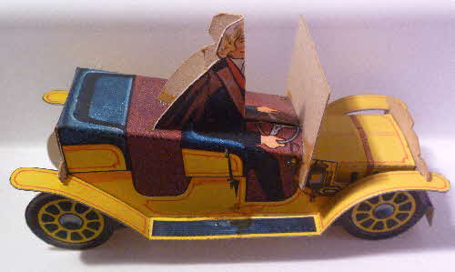 1971 Sugar Smacks Dr Who Bessie Cardboard model Car (1)