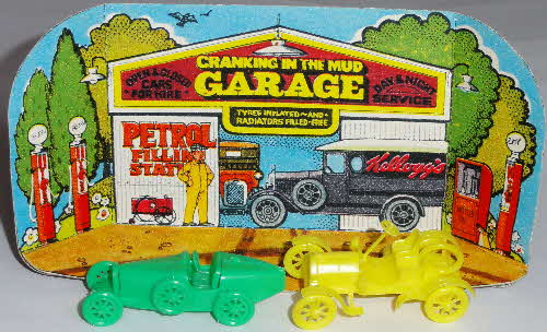 1972 Sugar Smacks Historic Car Models display