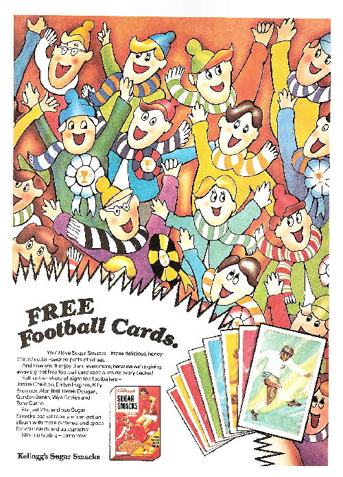 1973 Sugar Smacks Football Cards