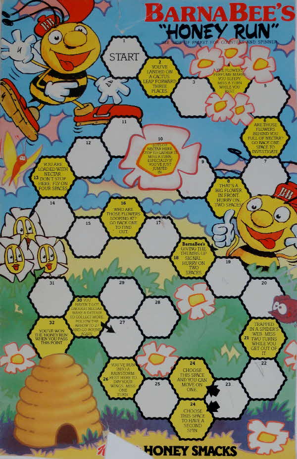 1980s Honey Smacks Honey Run Game